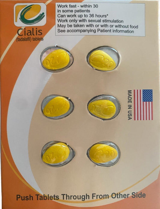 Made in USA Cialis 20mg