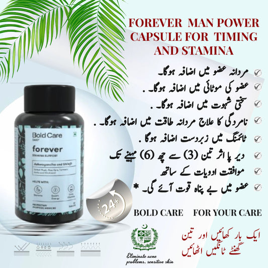 FOREVER  TIMING AND MAN POWER CAPSULE