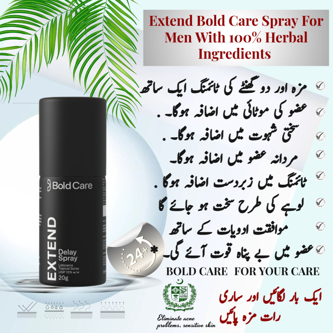 Extend Bold Care Spray For Men